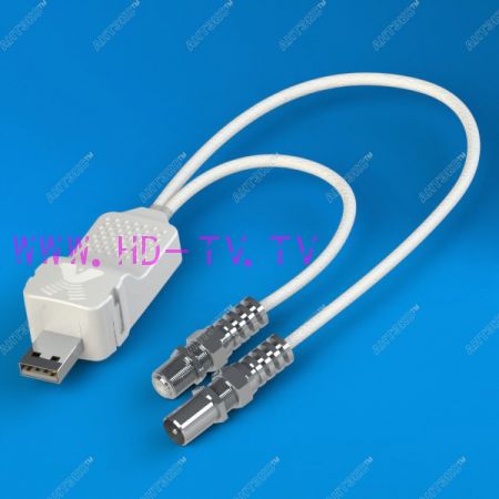 USB-инжектор AX-TVI для антенных ТВ усилителей с напряжением питания +5 Вольт