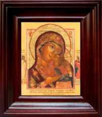 Чухломская (Галичская) икона Божьей Матери (21х24), простой киот