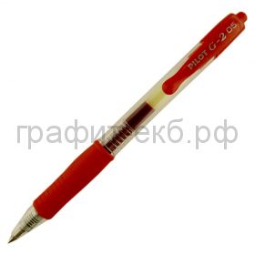 Ручка гелевая Pilot BL-G2-5 красная
