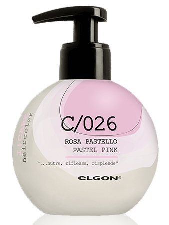 Elgon I Care Розовый пастель Окрашивающий крем-кондиционер С26