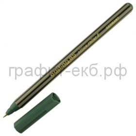 Ручка-роллер Edding 0.5мм зеленая 85