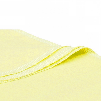 Желтая фланелевая пеленка, 85x120 см