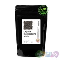 Organic Чёрный кунжут 100% RAW (Organic Black Sesame seeds)