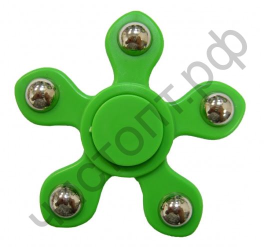 Спиннер игрушка- антистресс HC-06 (зелёный) пластик/металл