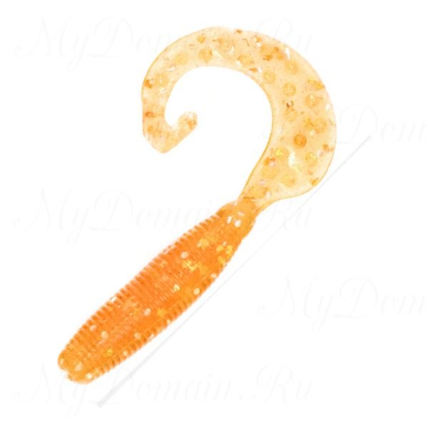 Приманка Reins Fat G-tail Grub 2", в уп. 20 шт. #413 Chika Chika Orange