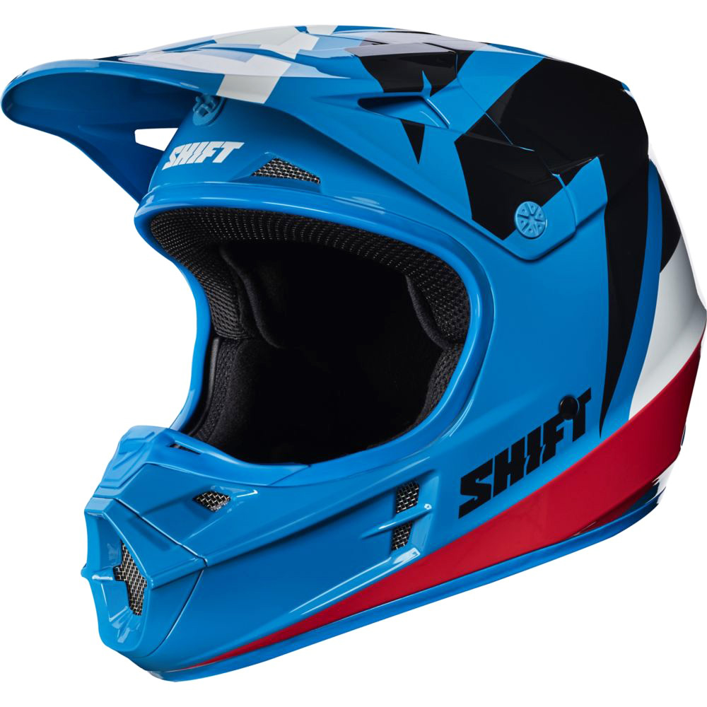 Shift - 2017 WHIT3 Tarmac шлем, синий
