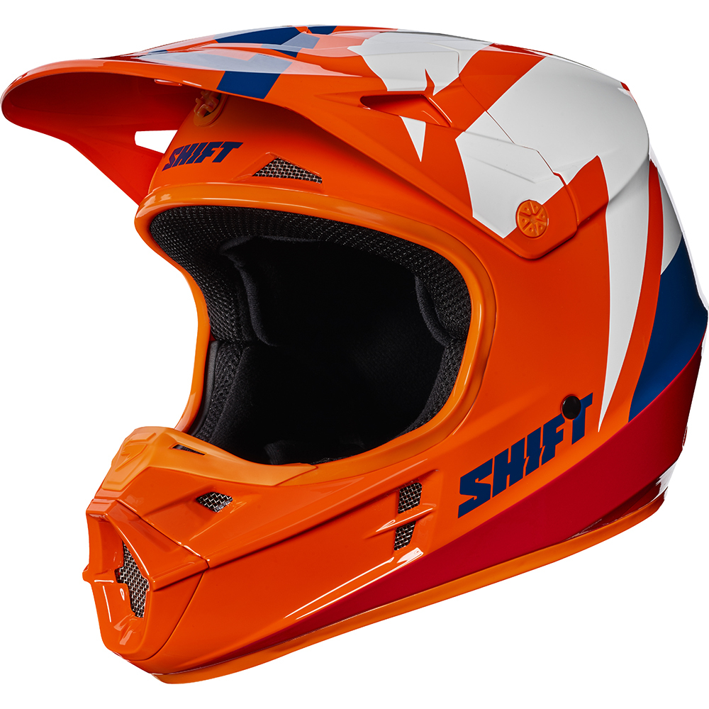 Shift - 2017 WHIT3 Tarmac шлем, оранжевый