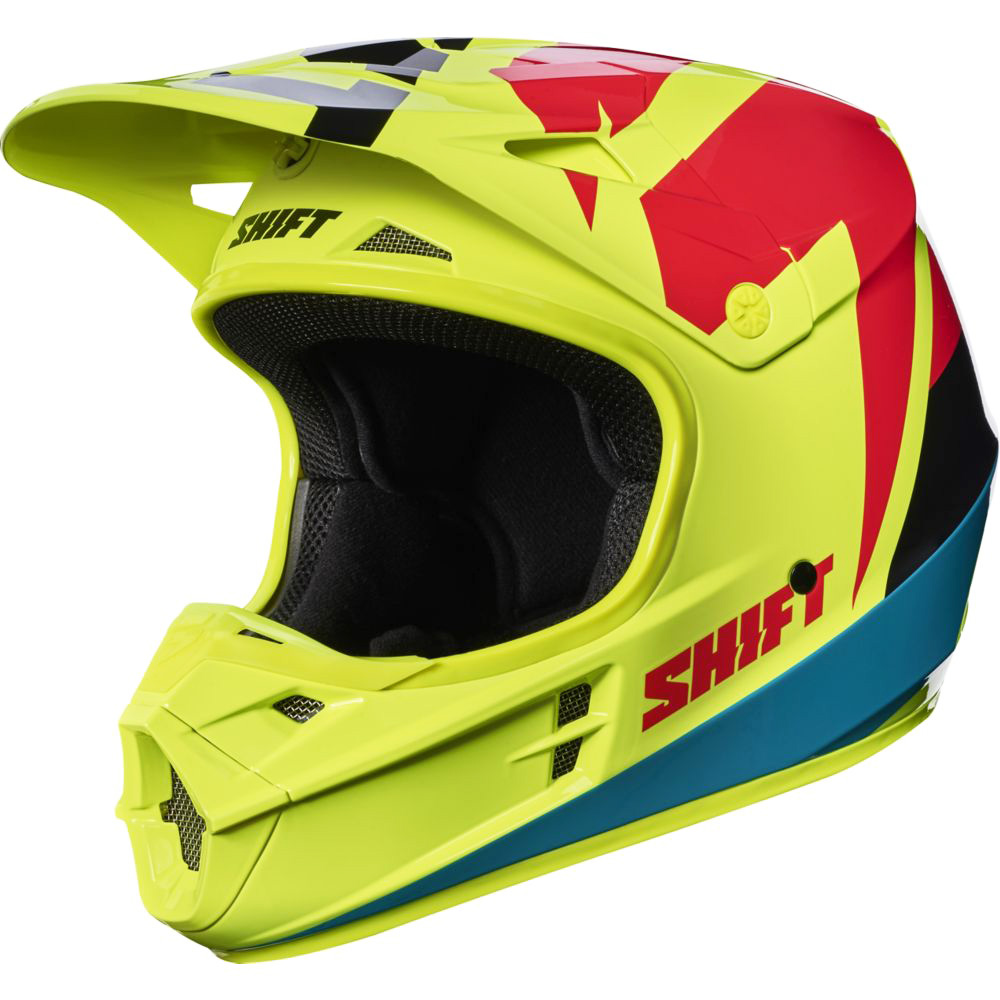 Shift - 2017 WHIT3 Tarmac шлем, желтый