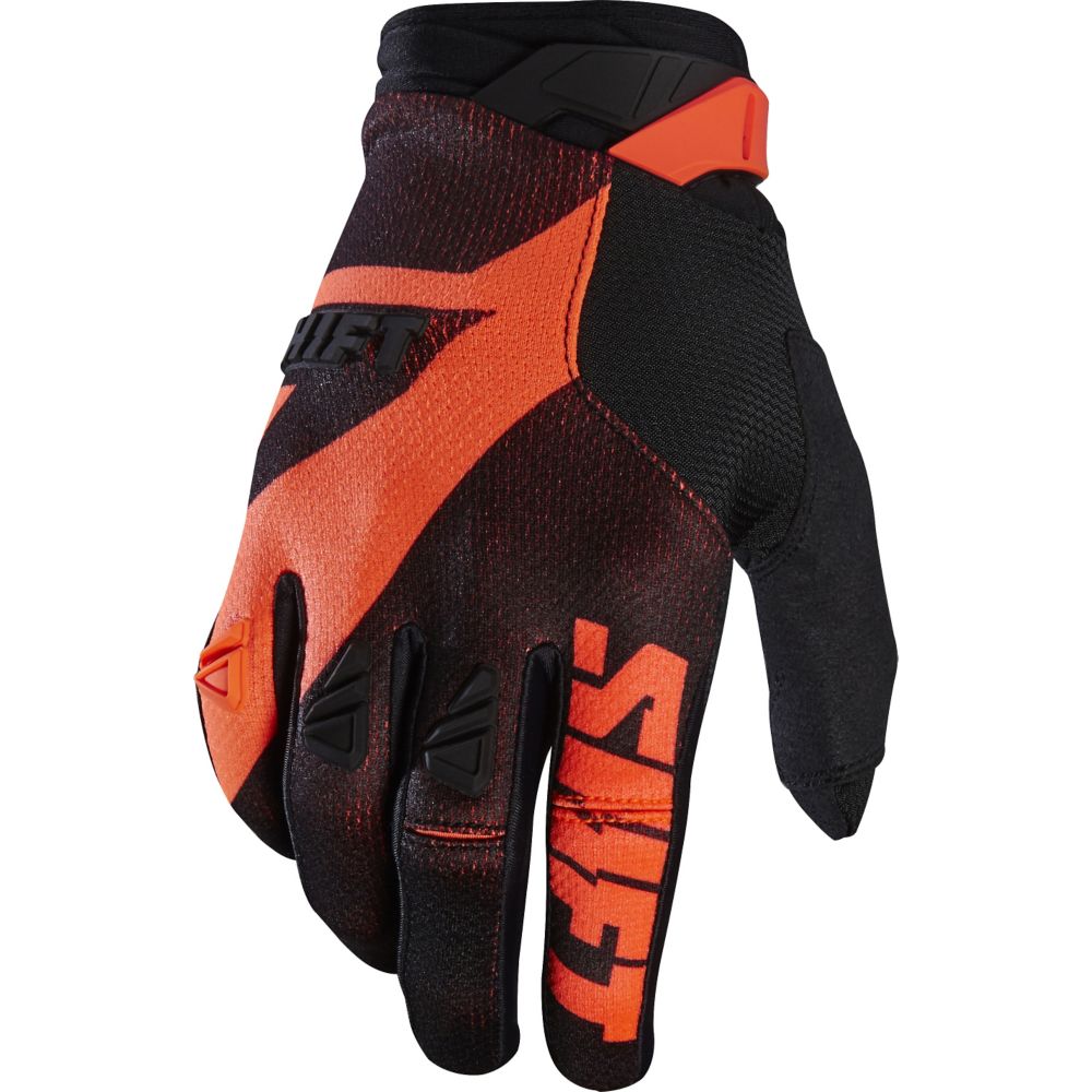 Shift - 2017 3LACK PRO Mainline перчатки, черно-оранжевые
