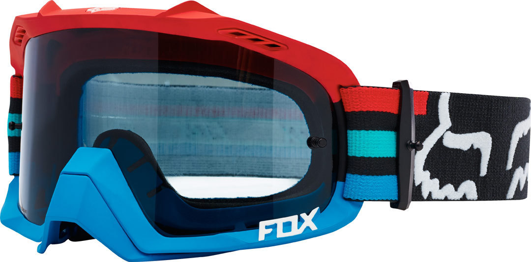 Fox - AIR DEFENCE Seca Grey/Red очки, линза Chrome Spark