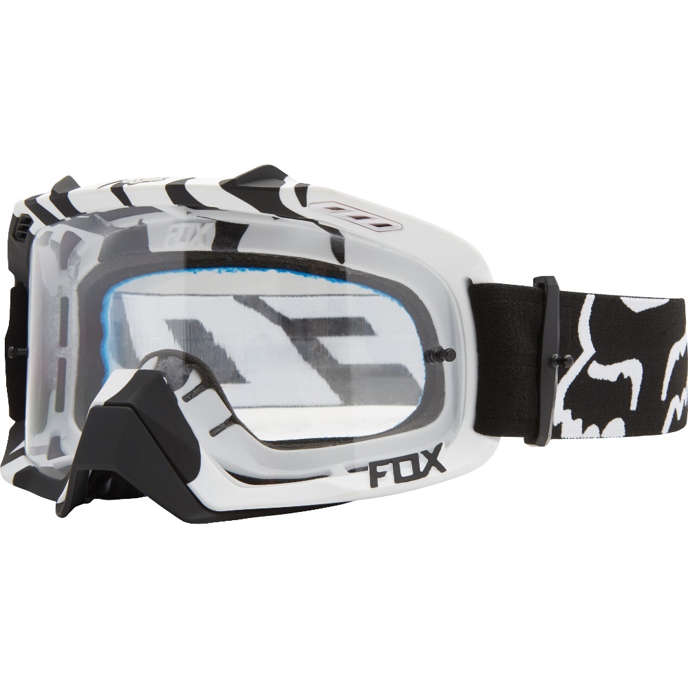 Fox - AIR DEFENCE Black Zebra очки, прозрачная линза