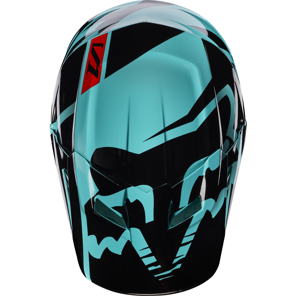 Fox V1 Race Helmet Visor козырек к шлему, зеленый