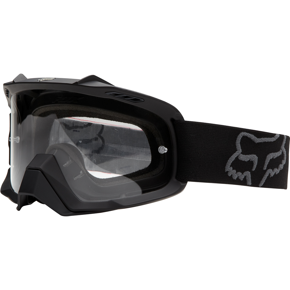 Fox - Air Space Matte очки, матовые черные с прозрачной линзой