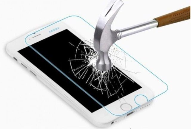 Защитное стекло Apple iPhone 7/iPhone 8/iPhone SE 2020 (бронестекло, 3D black)
