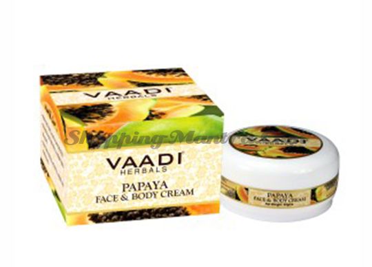 Крем для лица и тела Папайя Ваади | Vaadi Herbals Papaya Face and Body Cream