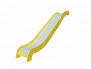 Детская пластиковая горка Leda (желтая) 1,5 м