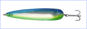 Блесна троллинговая колеблющаяся Rhino Trolling Spoons III модель MAG 115 мм, 16 гр., расцветка: copper master herring