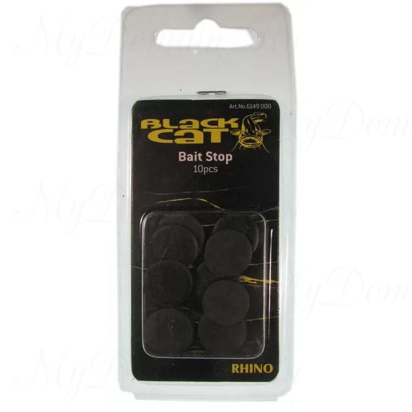 Стопор-шайба Black Cat Bait Stops 15 mm, 10 pcs