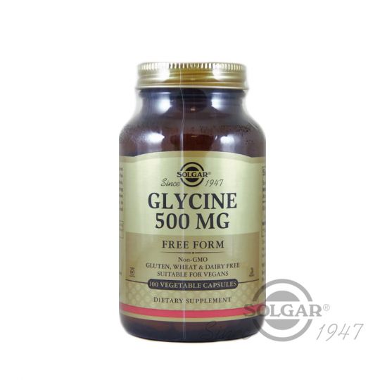 L-глицин 500 мг, 100 капс