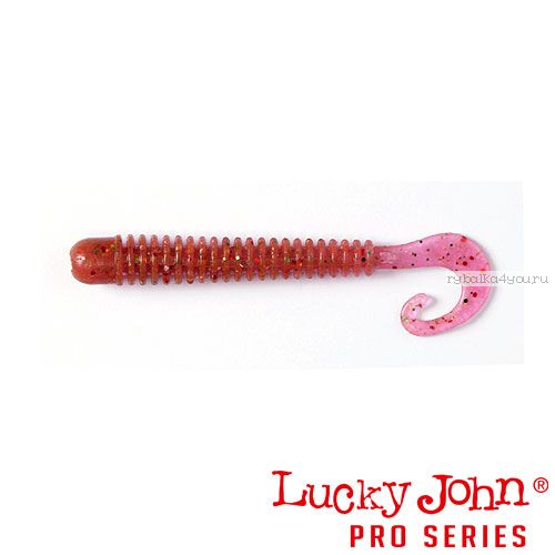 Твистер Lucky John Pro Series Ballist 2" 50 мм / упаковка 15 шт / цвет: S13
