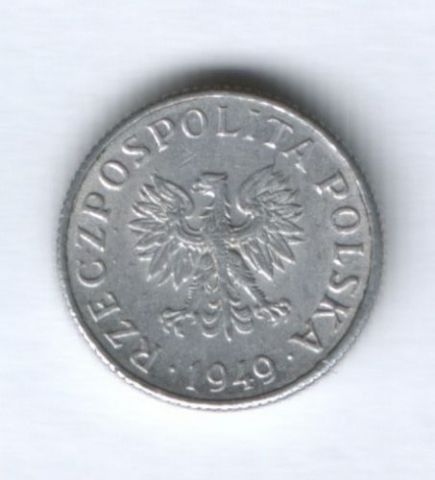 1 грош 1949 г. Польша