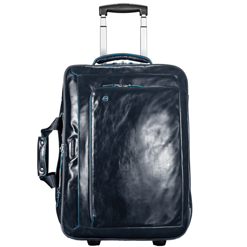 Дорожная сумка Piquadro BV2960B2/BLU2 кожаная темно-синяя