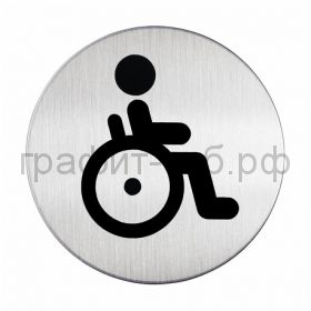 Табличка-пиктограмма "WC для инвалидов" D4906-23