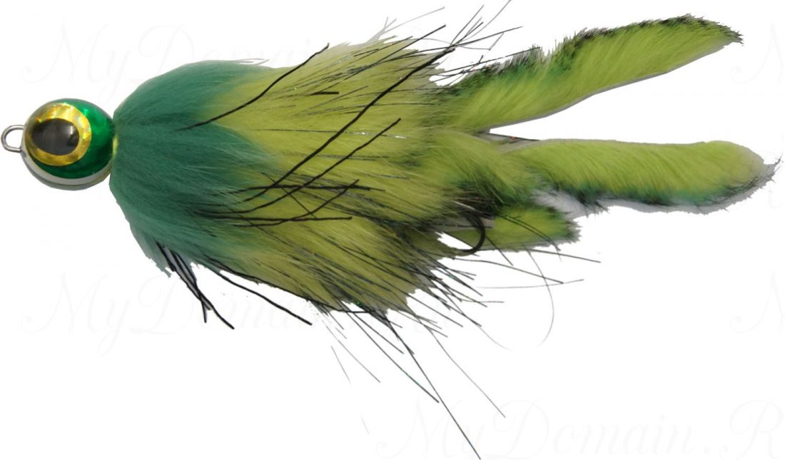 Приманка Westin Monster Fly, 210 мм, 25 гр, медленно тонущая, #Cannibal Perch