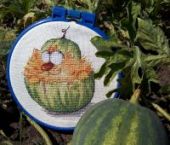 Cross stitch pattern "Tum-Melon".