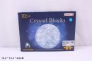 3D-пазл Crystal Blocks Глобус планета земля со светом (9040А) 2 цвета, 41 дет.