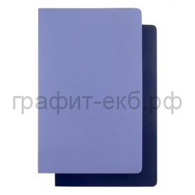 Книжка зап.Moleskine Large Volant нелинованная синяя/т.синяя QP723B12B11F