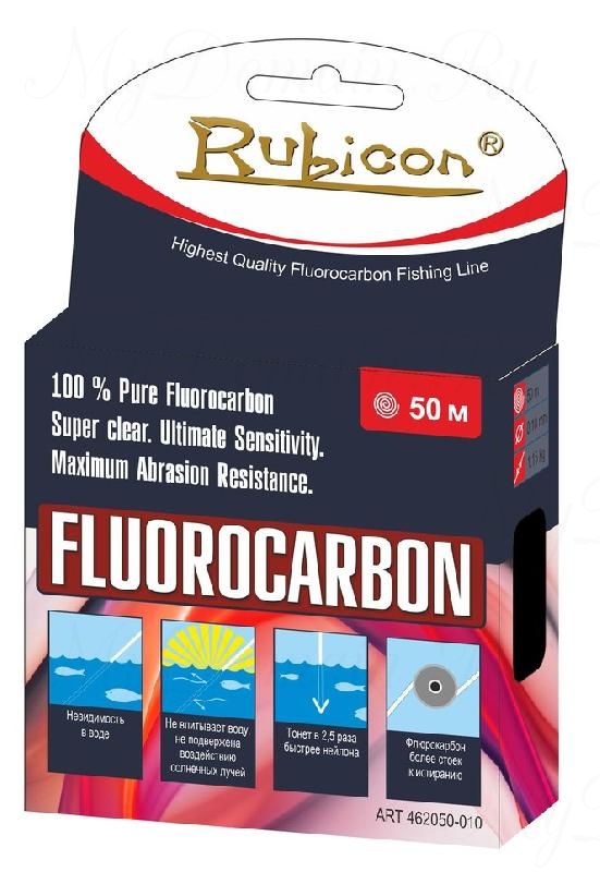 Леска RUBICON Fluorocarbon 100m d=0,16mm