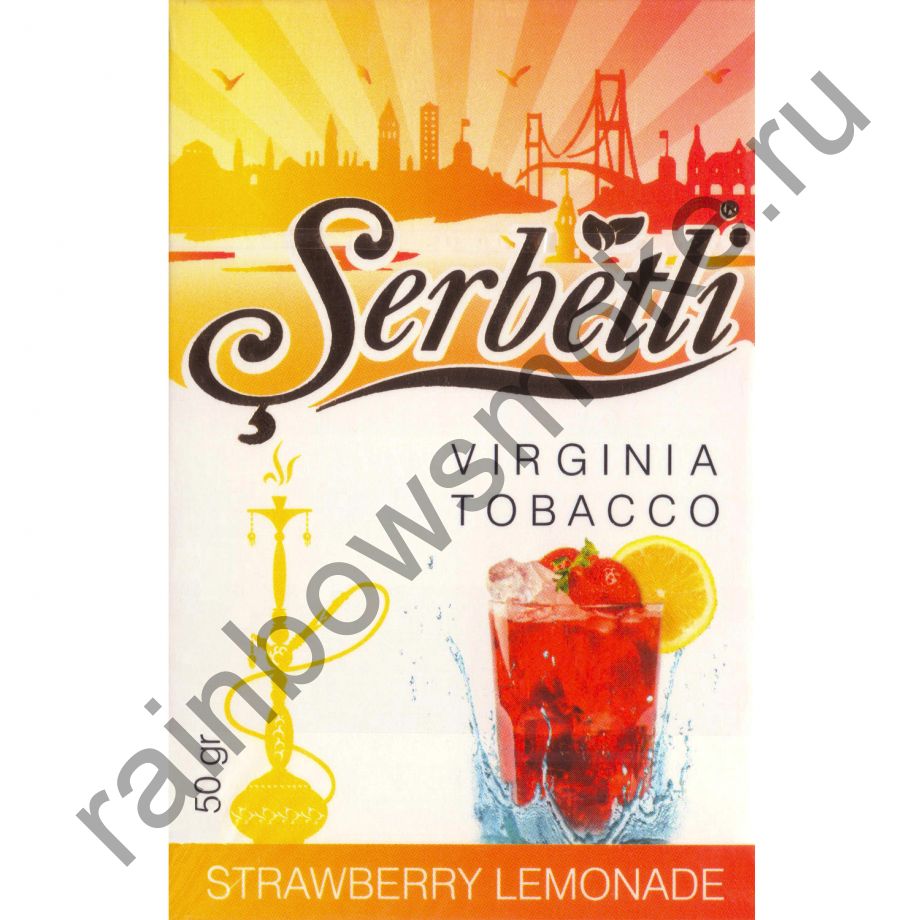 Serbetli 50 гр - Strawberry Lemonade (Клубничный Лимонад)