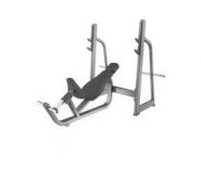 Олимпийская скамья для жима лёжа с положительным углом наклона Grome Fitness 5042A