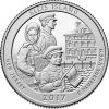 Национальный монумент острова Эллис (Нью-Джерси) 25 центов США 2017 Монетный Двор S