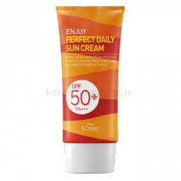 Scinic Enjoy Perfect Daily Sun Cream SPF 50/PA+++ (50 мл)  - Ежедневный солнцезащитный крем от компании Scinic