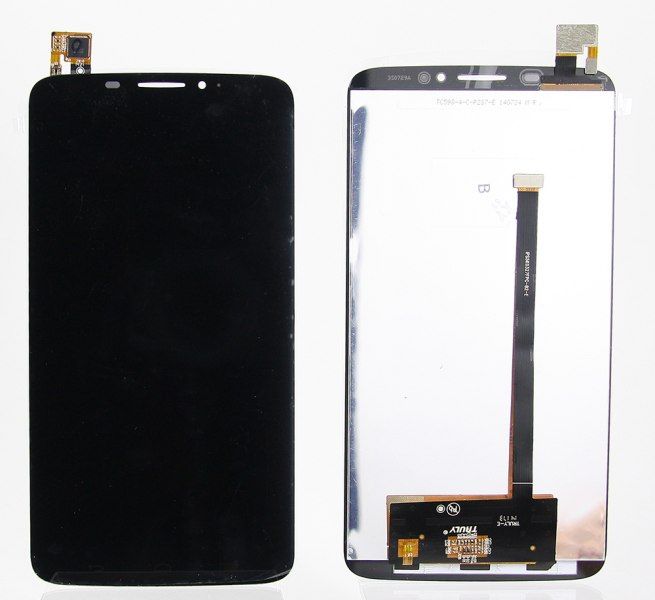 LCD (Дисплей) Alcatel 8020D OneTouch Hero (в сборе с тачскрином) (black) Оригинал