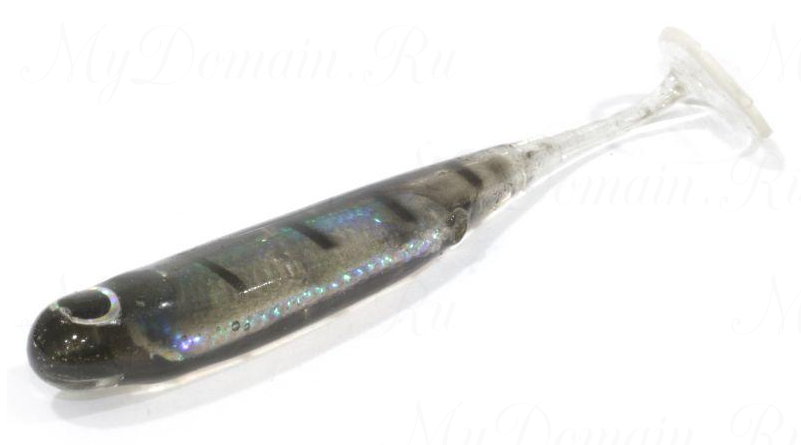 Приманка съедобная ALLVEGA "LL Flashy Shad" 11,5см 5,4г (4шт.) цвет silver fry