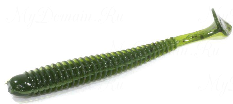 Приманка съедобная ALLVEGA "Skinny Tail" 5см 1г (8шт.) цвет watermelon seed