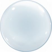 Сфера 3D, Deko Bubble 18"/ 46см, прозрачный, Китай