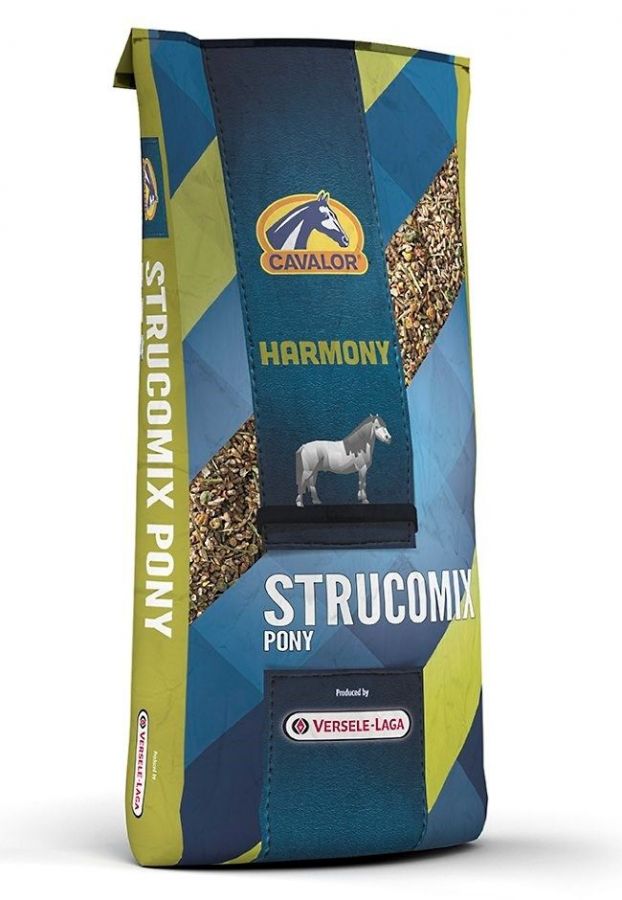 Strucomix Pony мюсли без овса специально для пони 15 кг Cavalor