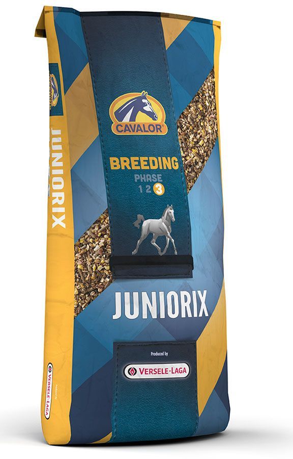 Juniorix мюсли для молодых лошадей возрасте от 1 года до 3-х лет 20 кг Cavalor
