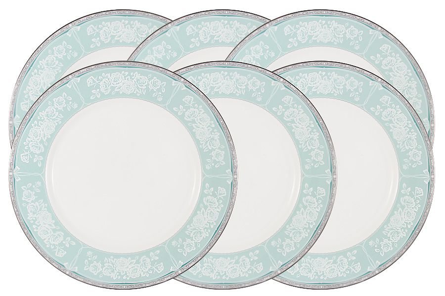 Набор обеденных тарелок "Прикосновение", 27 см, 6 шт.
