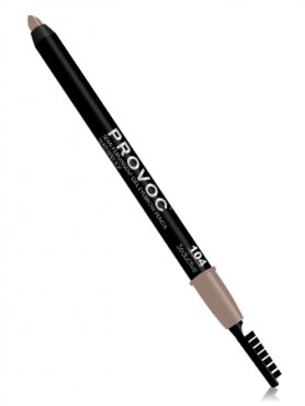 Provoc Подводка-карандаш гелевая для бровей 104 Светло-коричневый
