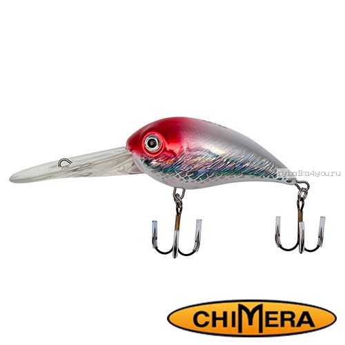 Воблер Chimera Silver Fox Bomber 50DR  / цвет: 024 / 50 мм / 9 гр/ Заглубление: 2-3,5м