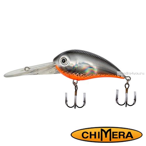 Воблер Chimera Silver Fox Bomber 50DR  / цвет: 009 / 50 мм / 9 гр/ Заглубление: 2-3,5м