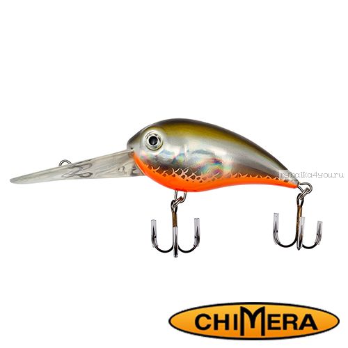 Воблер Chimera Siver Fox Bomber 50DR  / цвет: 003 / 50 мм / 9 гр/ Заглубление: 2-3,5м