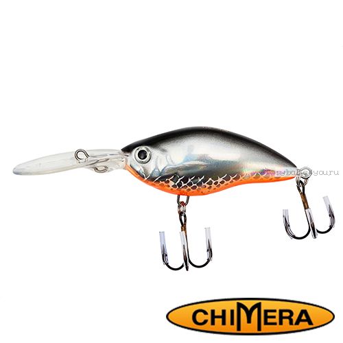 Воблер Chimera Siver Fox Crank 70DR  / цвет: 005 / 70 мм / 15 гр/ Заглубление: 1,5-4м