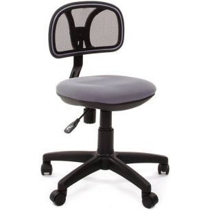 Кресло CHAIRMAN 250/GREY для оператора, цвет черный/серый