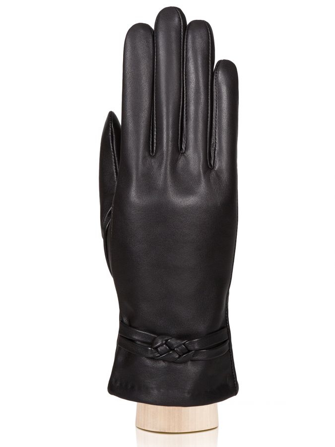 Кожаные перчатки с декоративным узелком ELEGANZZA GR01-00020216